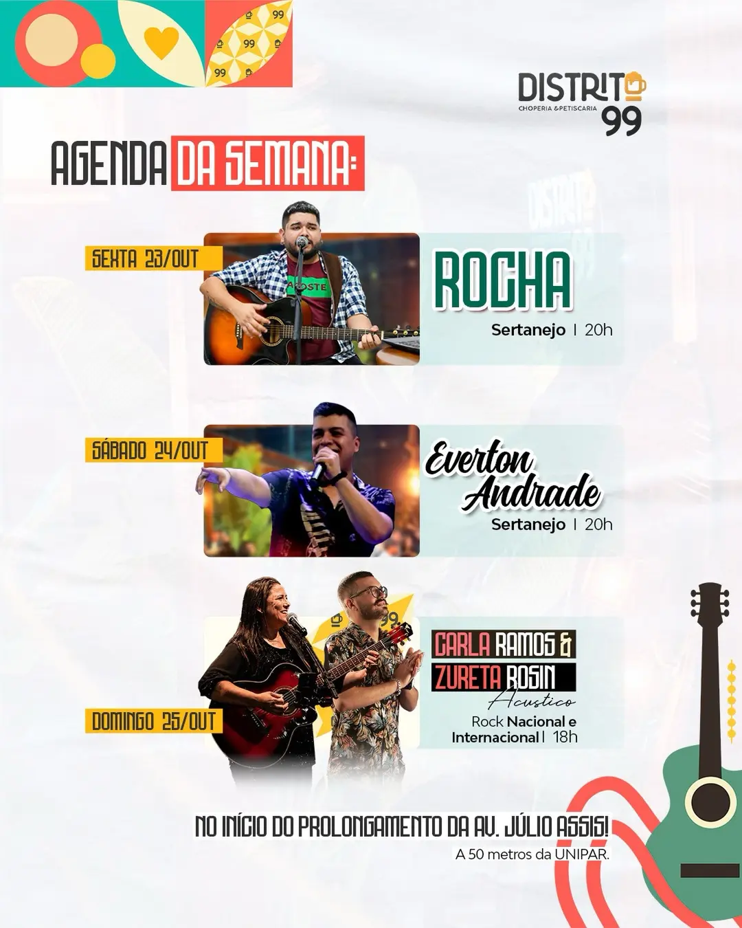 Flyer de Rocha