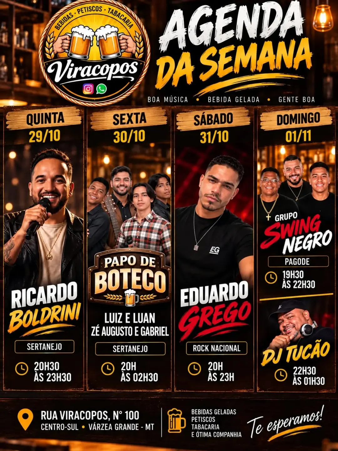 Flyer de Ricardo Boldrini