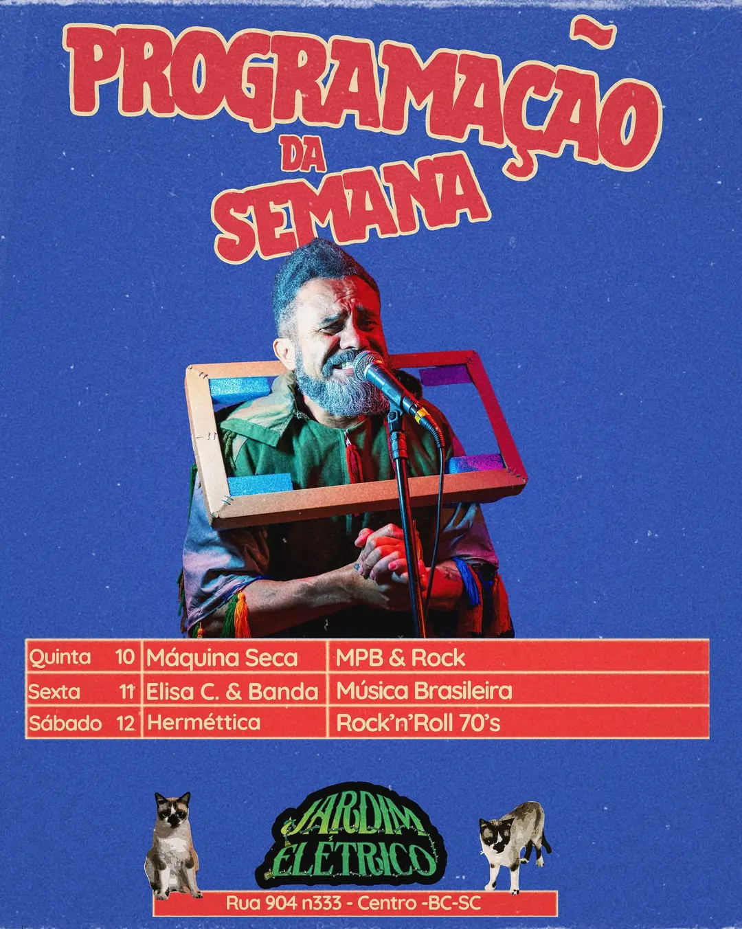 Flyer de Elisa Cordeiro