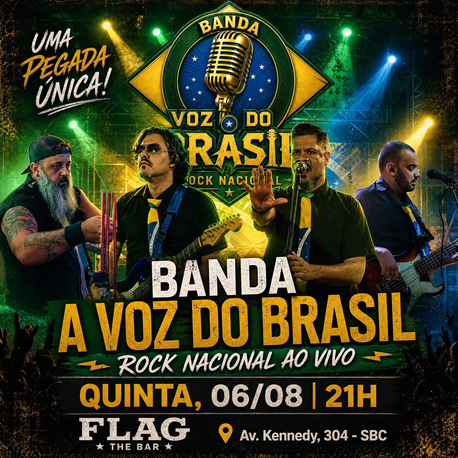 Flyer de Voz do Brasil