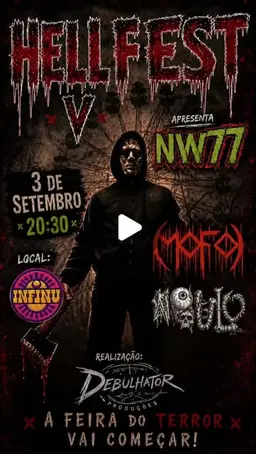 Flyer de N.W.77, MOFO, Nódulo e Fofos