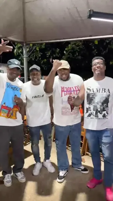 Flyer de Os Compadres, Renatinho, Pagodstar e mais 6 artistas