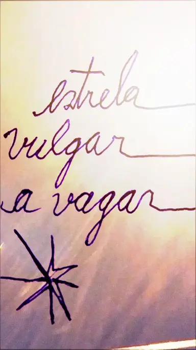 Flyer de Carol Maia, Caio Colasante e Estrela Vulgar A Vagar
