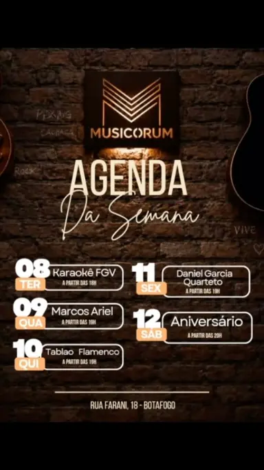 Flyer de Marcos Ariel