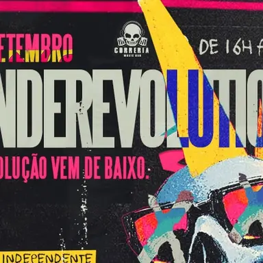 Flyer de Quintal Sujo, Manifesto do Caos, Edax e Underevolution