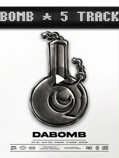 Flyer de Dabomb, Sevenbeatss, Heavy Baile e Leo Justi