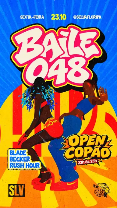 Flyer de Blade, Igor Lima e Rushour Inc