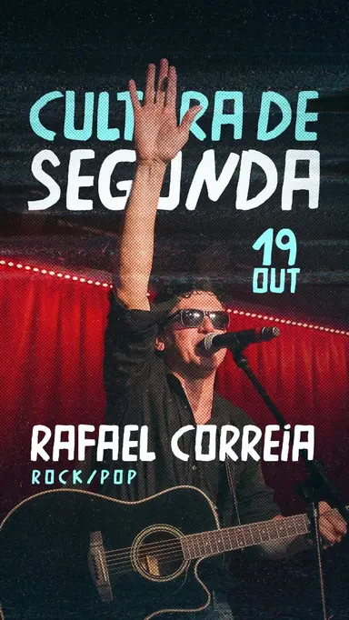 Flyer de Rafael Corrêa