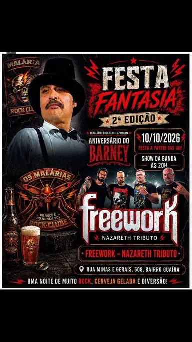 Flyer de Banda Freework