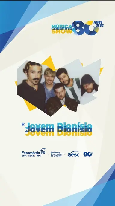 Flyer de Jovem Dionísio