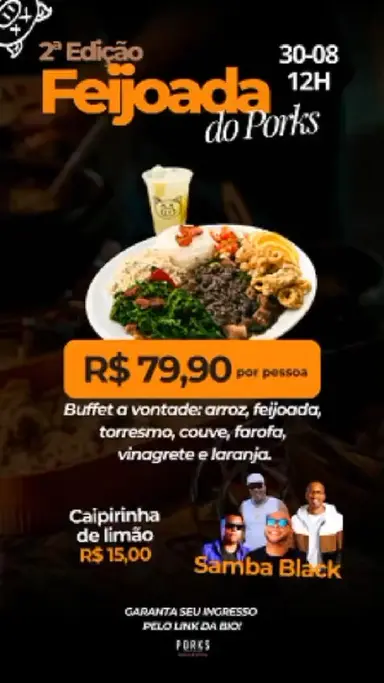 Flyer de Leo Samba Black