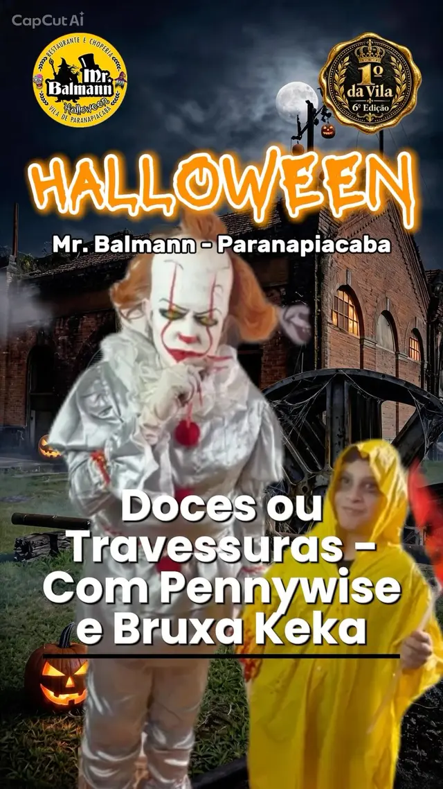 Flyer de Michael Jackson Cover, Pennywise e mais 2 artistas