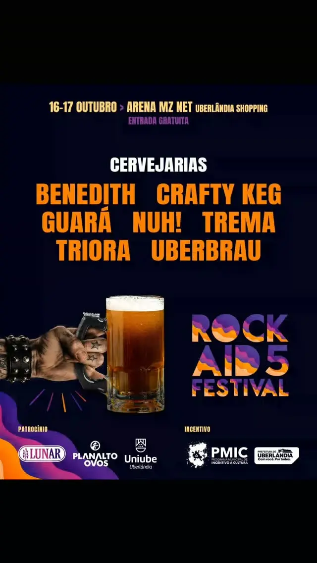 Flyer de Banda Mafu, A Engrenagem e Tarja Preta