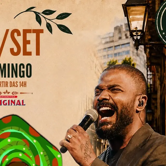 Flyer de Pagode da Gigi | Pagode de Rua e mais 4 artistas
