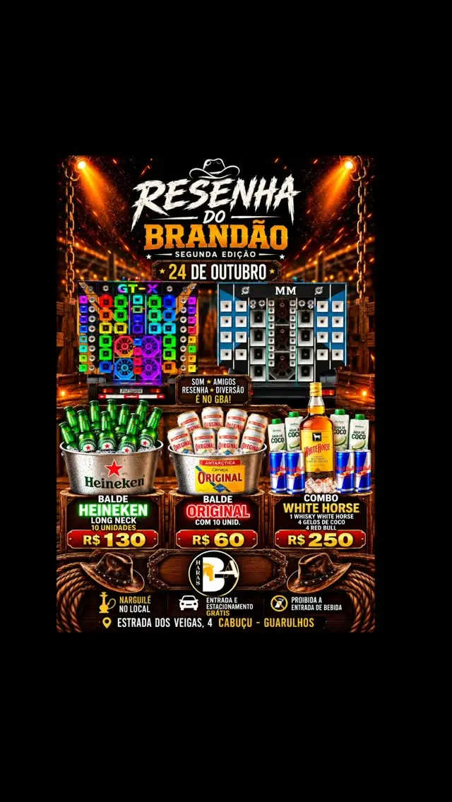 Flyer de GTX e MM