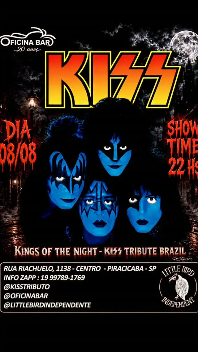 Flyer de Kings of the Night