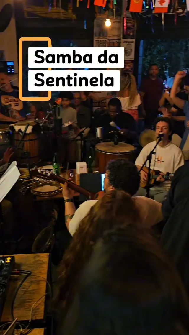 Flyer de Samba da Sentinela