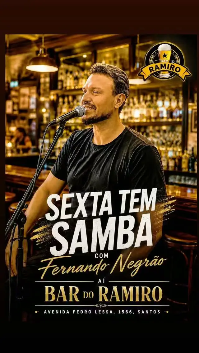 Flyer de Fernando Negrão