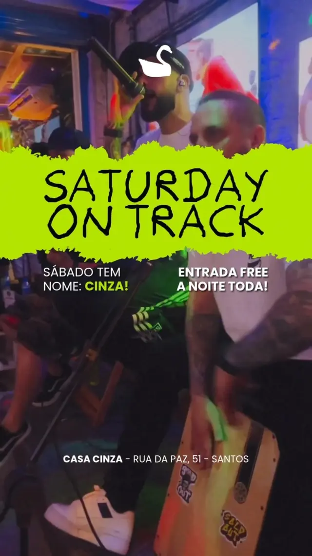 Flyer de Eric Boratto, Banda Soldout e DJ Talkbox