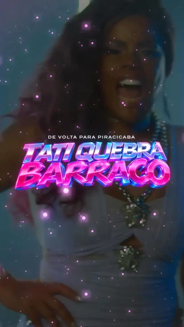 Flyer de Tati Quebra Barraco
