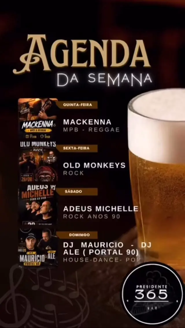 Flyer de Adeus Michelle
