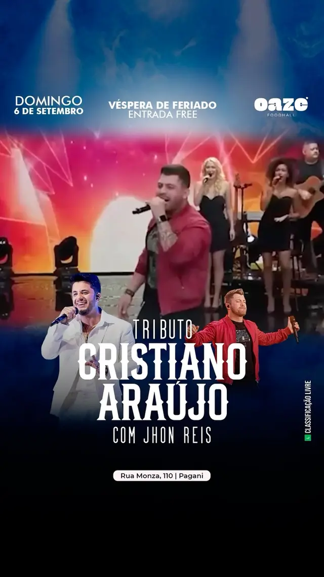 Flyer de John Reis