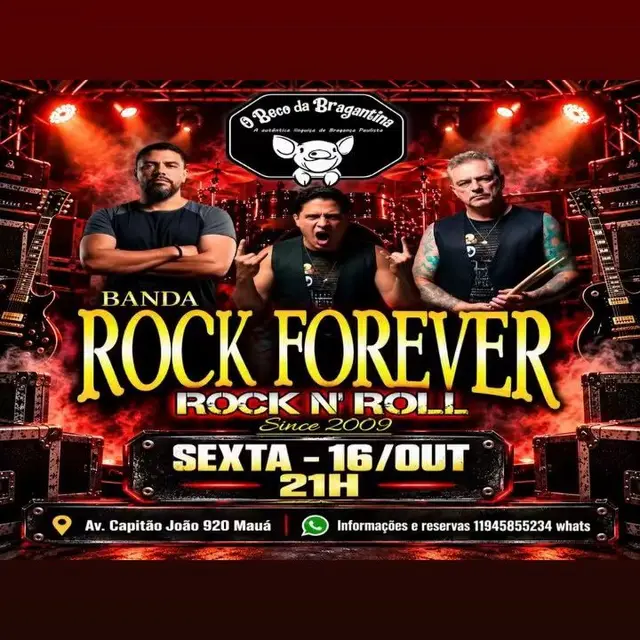 Flyer de Ricardo & Willian e Fábio Delfino