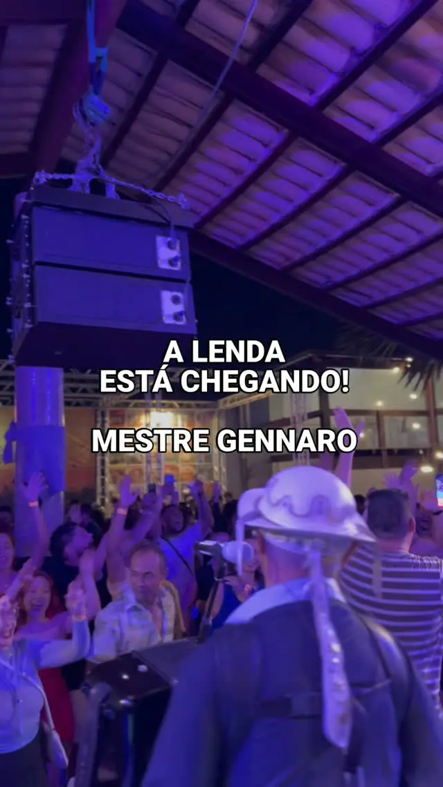 Flyer de Mestre Gennaro