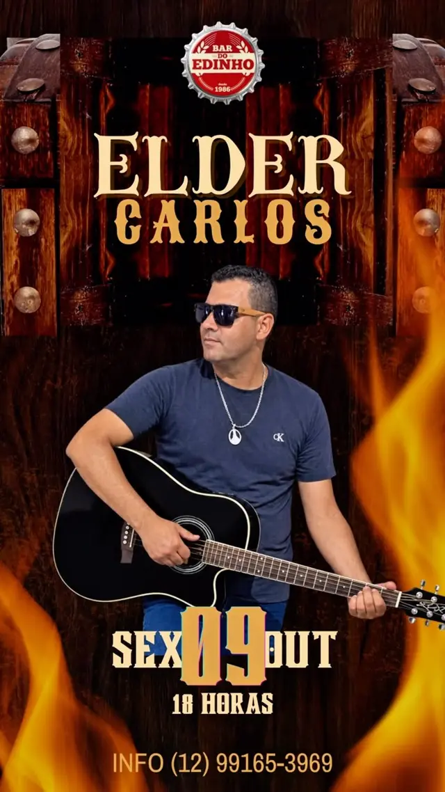 Flyer de Elder Carlos