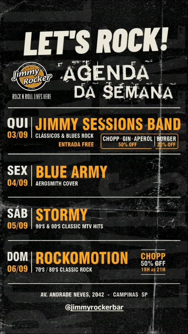 Flyer de bandarockomotion