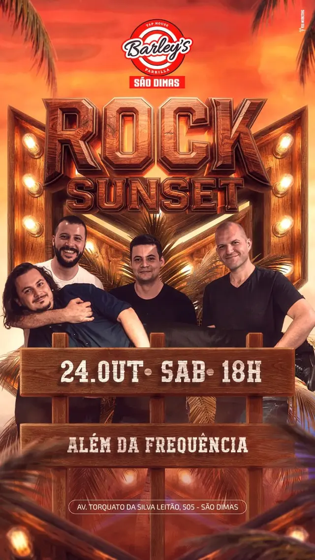 Flyer de Banda Além da Frequência