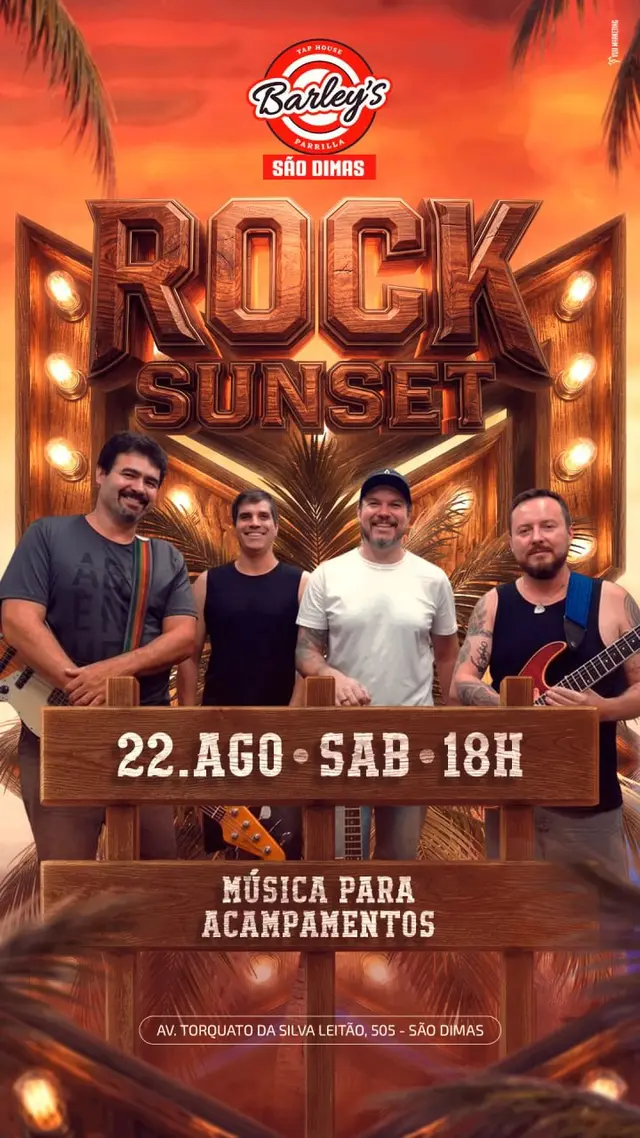 Flyer de Música para Acampamentos