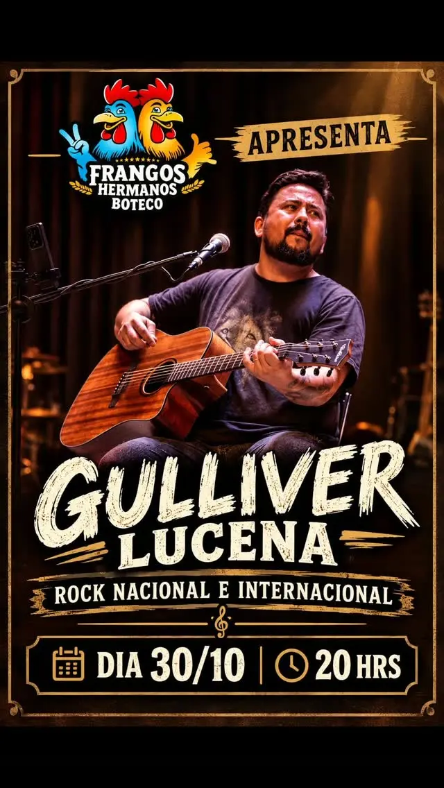 Flyer de Gulliver Lucena