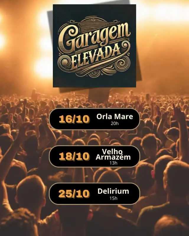 Flyer de Garagem Elevada