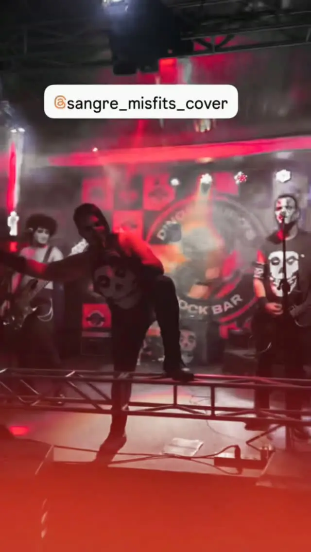 Flyer de Sangre e Sangre Misfits