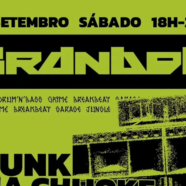 Flyer de DJ Rose, Ana Chijioke, Dunk, Cassiel e mais 2 artistas