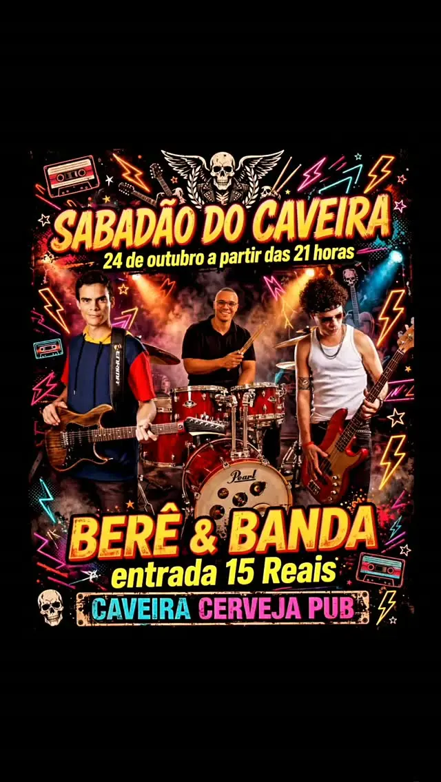 Flyer de Berê & Banda