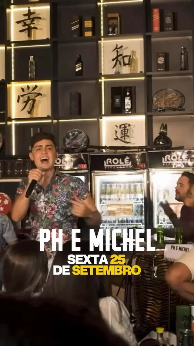 Flyer de PH e Michel