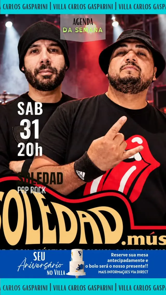 Flyer de Soledad