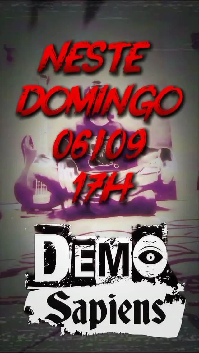 Flyer de Demo Sapiens, Listen BR e Valentine