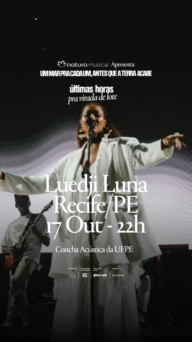 Flyer de Luedji Luna
