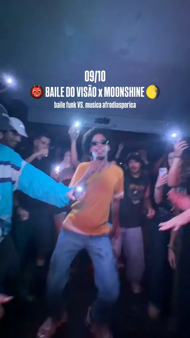 Flyer de DJ Babs, Joazz, Moonshine MU e mais 4 artistas