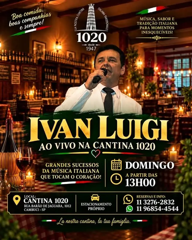 Flyer de Ivan Luigi