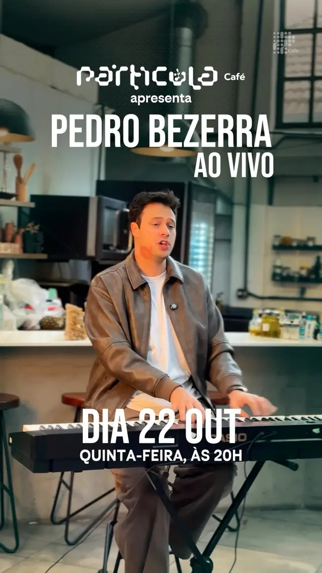 Flyer de Pedro Bezerra