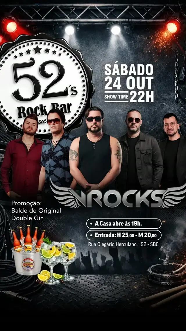 Flyer de VRocks