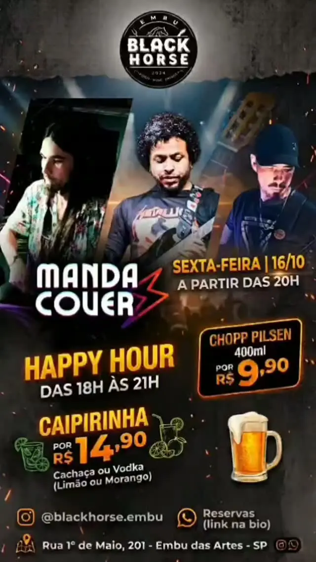 Flyer de Banda Manda