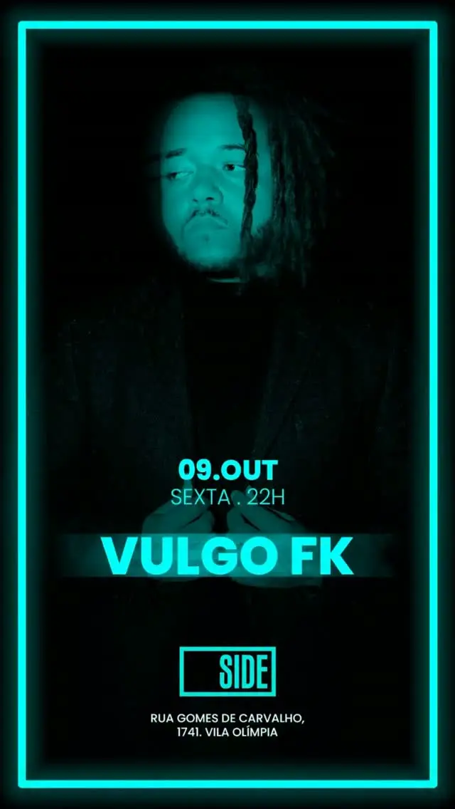 Flyer de Vulgo FK