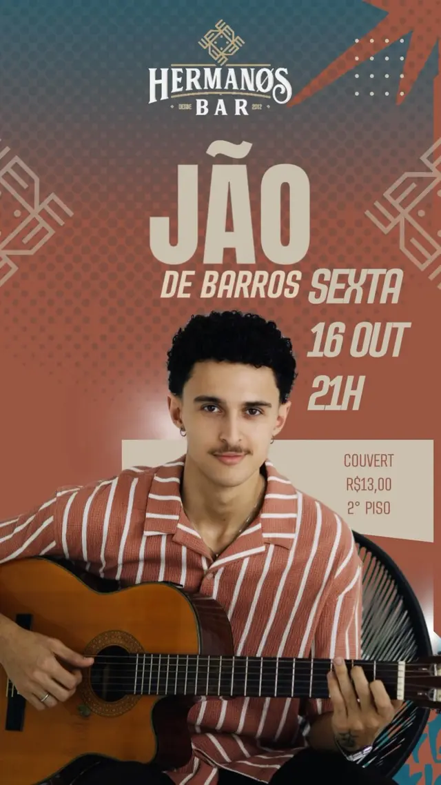 Flyer de Jão de Barros