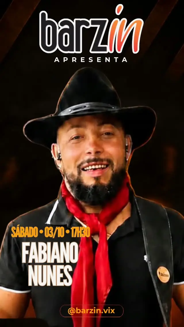 Flyer de Fabiano Nunes