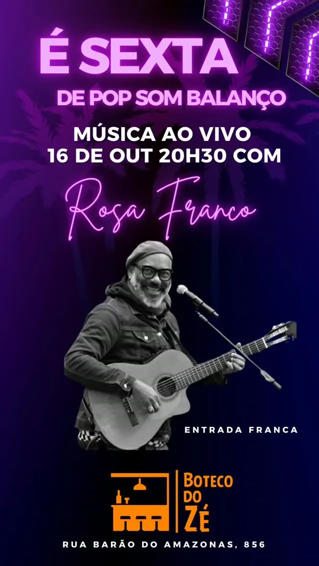 Flyer de Rosa Franco